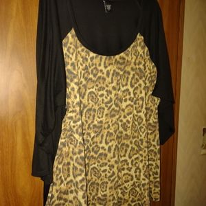 Cheetah print shirt